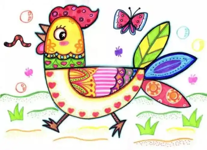 每日top榜这真是一只美丽威武又勇敢的大公鸡