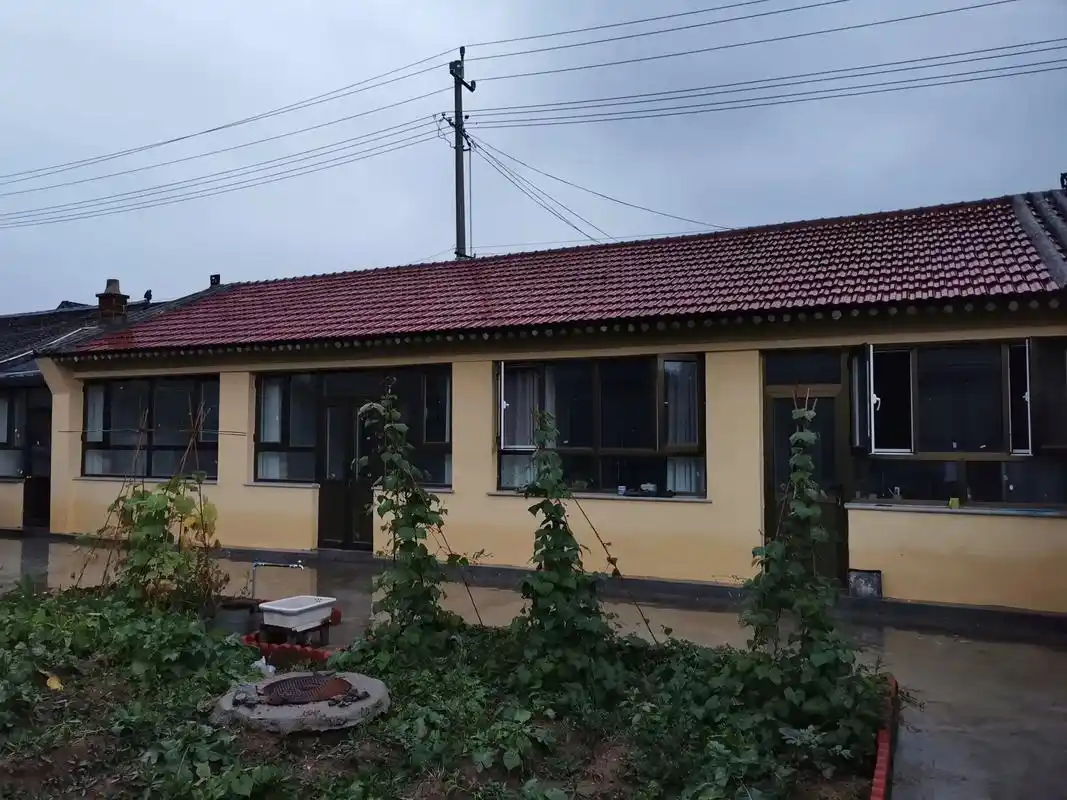 大榆树镇平房小院.有个院子,围炉煮茶,把盏言欢,这寻常的人间 - 抖音