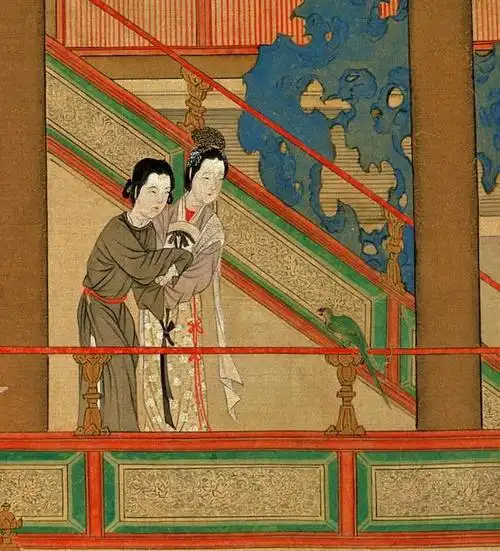 鉴画题:汉宫春晓图