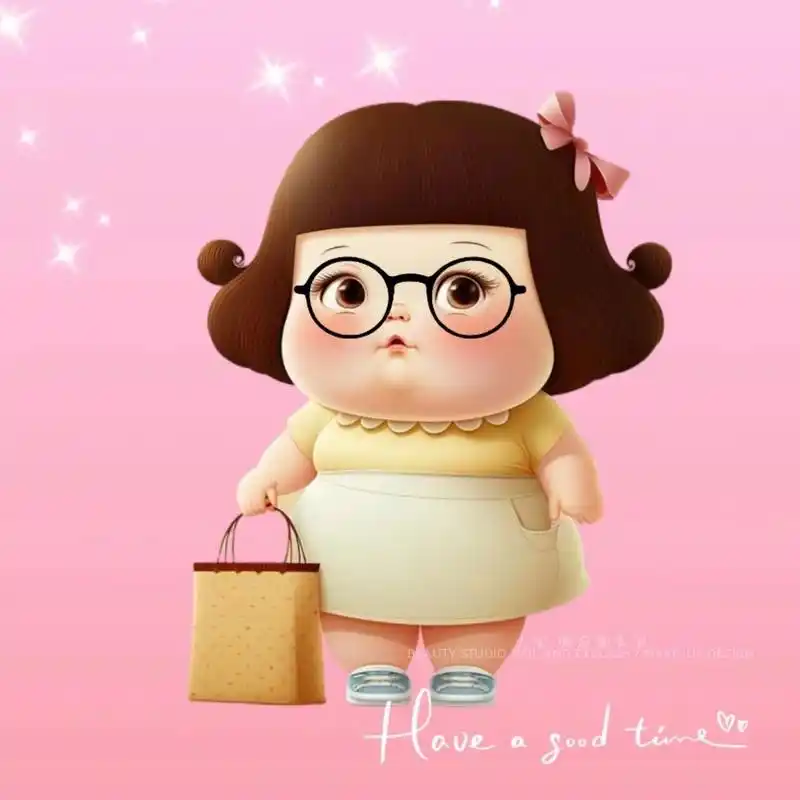 超级可爱的女生头像来啦|胖妹妹换起来 嘻嘻,粉粉嫩嫩谁可以抗拒,说一