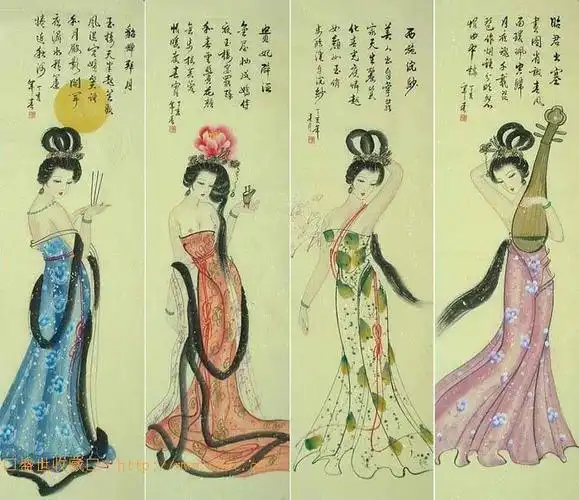 四大美女 . 经典名曲欣赏