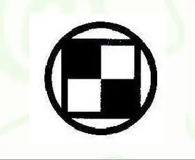 data-lemmaid="691568">商标 /a>的大致外形是由一个外圆和内部一个