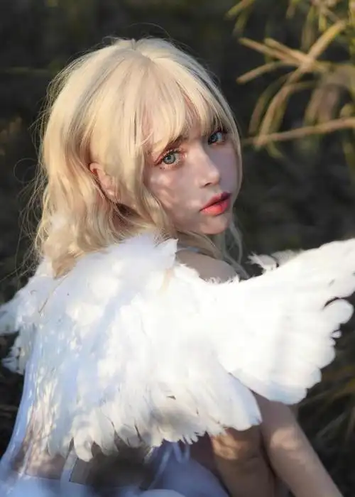 「天使」cos,真是美呆了