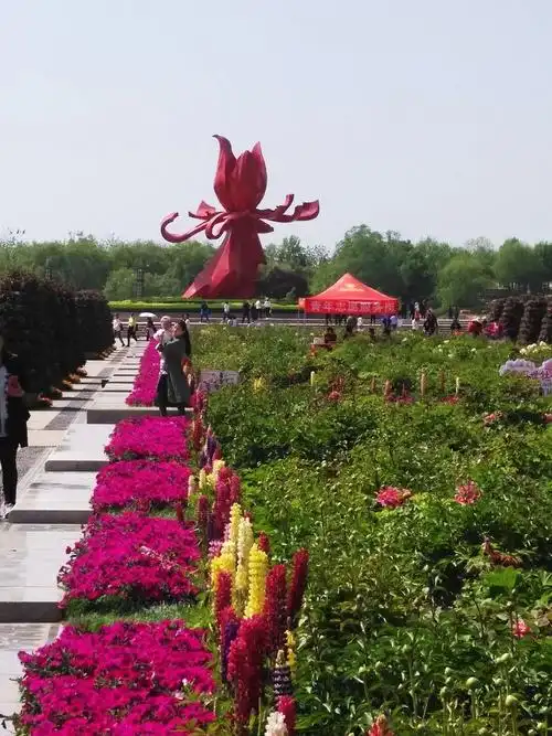 游之菏泽曹州牡丹园 写美篇 牡丹被称之为"百花之王",是中国的国花,是
