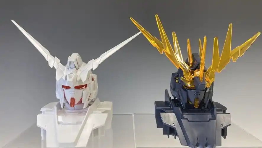 新闻资讯148高达基地限定独角兽高达头部展示底座精神感应框体彩色ver