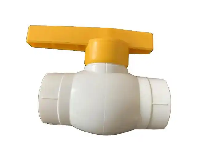 德标dn20工程专用塑料球阀upvc直通常压自来水一进一出阀门开关