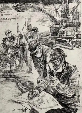 武汉209画室:美术集训丨场景速写要突出主要人物