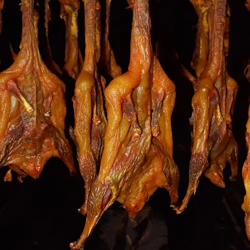 农家腊板鸭整只 湖南特产自制柴火烟熏腊全鸭腌制熏干鸭咸鸭腊味