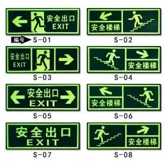 "小绿人"天天见,关键时刻能保命! 专业说法叫"疏散指示标志 - 抖音