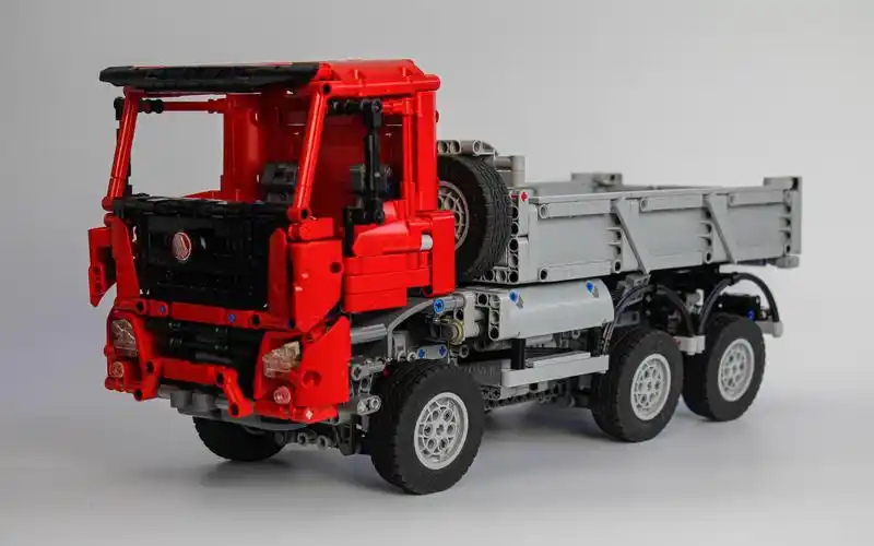 太拖拉 phoenix 拖车/自卸车 lego乐高 technic科技/机械 moc_哔哩