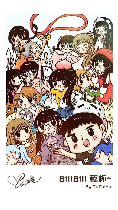 画过的一些集体照