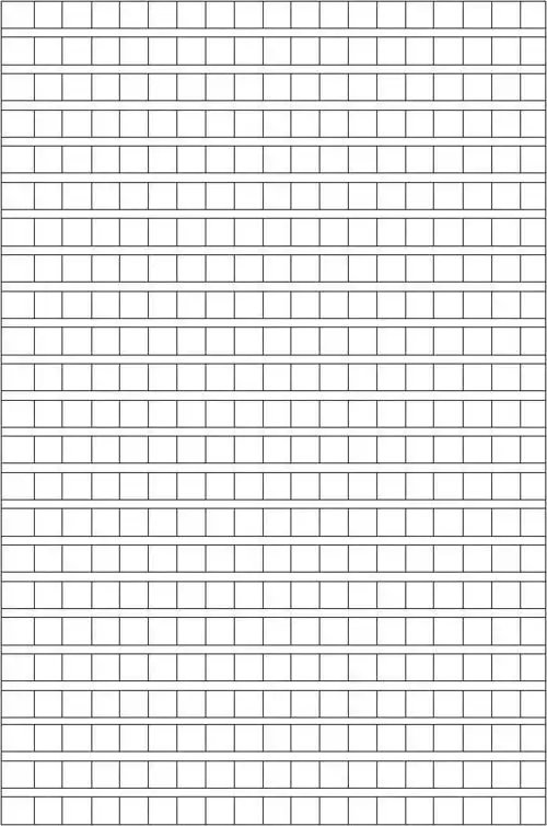 作文纸空白格子(语文考试,作文竞赛专用,带字数统计)