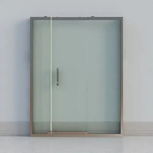 无框玻璃门-33d模型下载_室内门3d模型下载_免费3dmax模型库-酷家乐