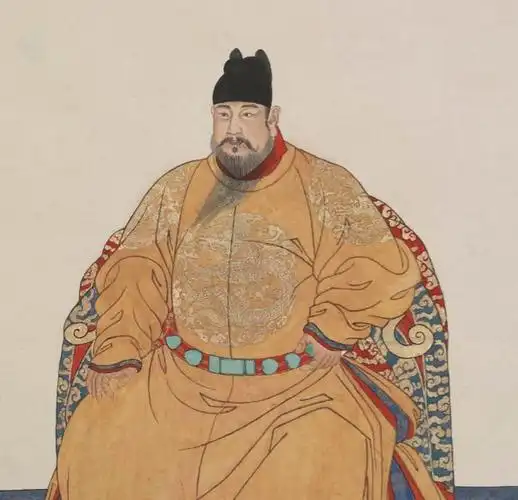 明 佚名《明仁宗朱高炽像》