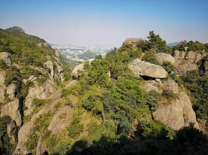 10月6日游玩浙江温岭市大溪镇南嵩岩风景区