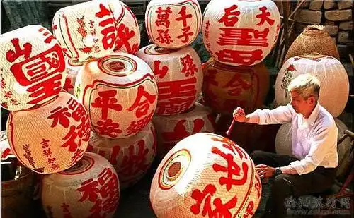 潮汕#油纸灯笼