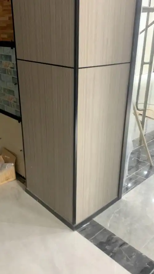 木饰面大板包柱子