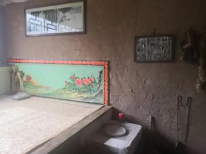 农村土炕——爸爸说他小时候在太奶奶家和太姥姥家也睡过,不过上火了