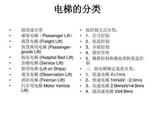 文档网 所有分类 经管营销 电梯基本结构培训资料