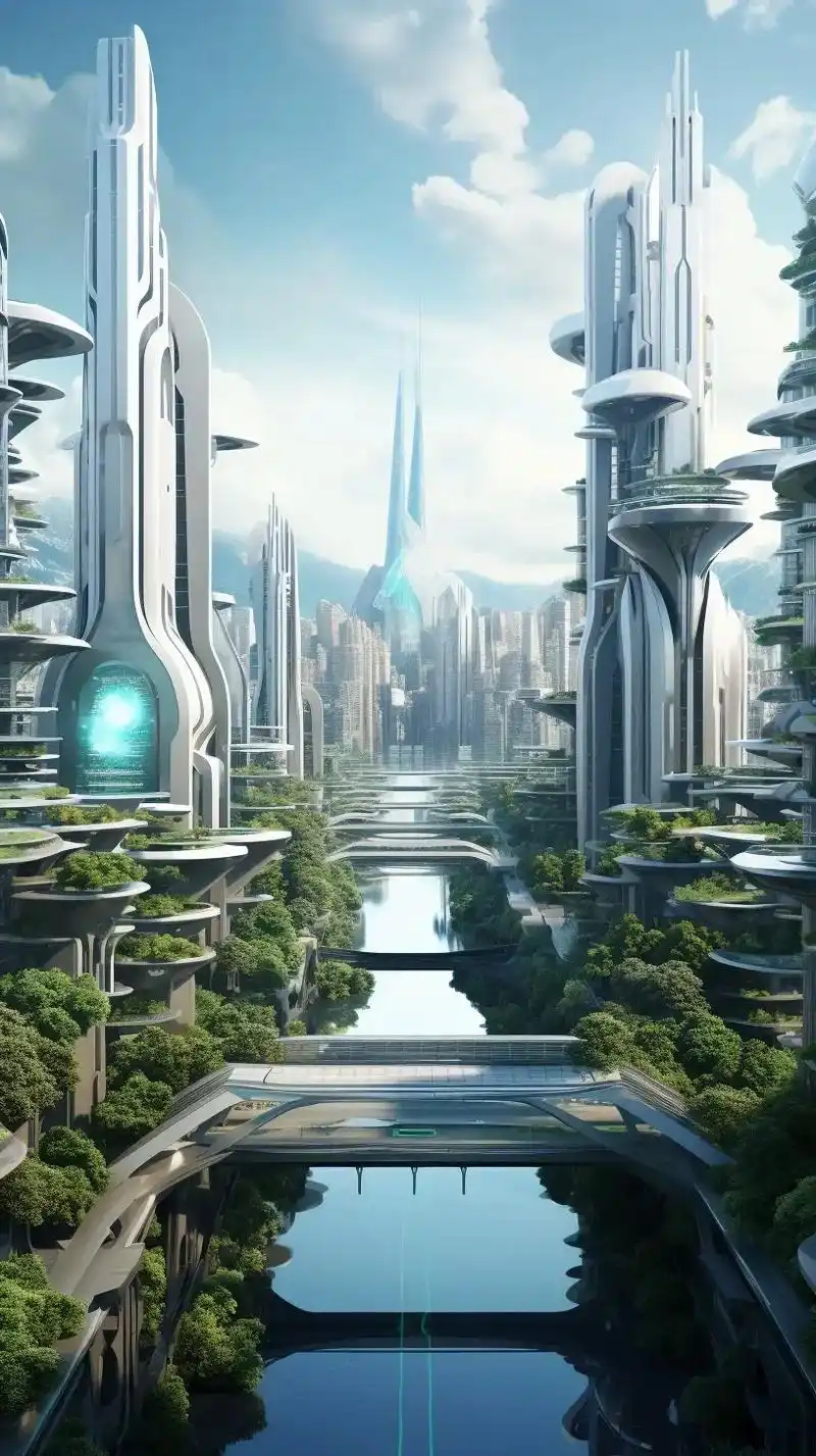 未来中国科技时代建筑城市发展,科幻超出您的想象#中国#图文来 - 抖音