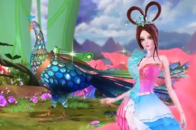 叶罗丽:孔雀和曼多拉师承一家,曼多拉大玉如意,孔雀有小玉如意