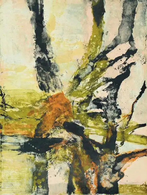 20851988年作n335汉城奥运会纪念石版纸本