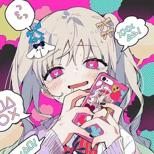 求助这种花里胡哨的头像有没有关键词应该怎么搜