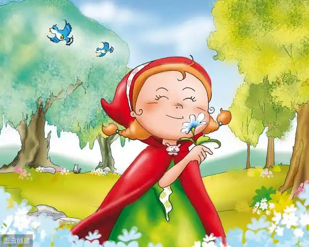 格林童话里"小红帽"的故事,看看这里的新解读