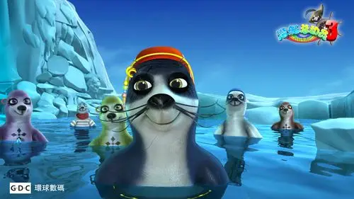 潜艇总动员3彩虹宝藏卡通桌面壁纸第1张