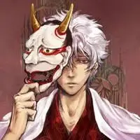 鬼面具头像图片 二次元戴鬼面具头像_微信头像图片大全