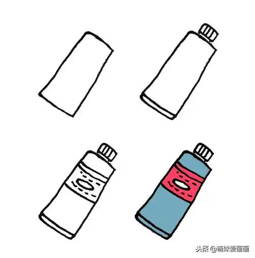 简笔画橡皮的画法,怎么画橡皮的简笔画(儿童简笔画文具素材大全)