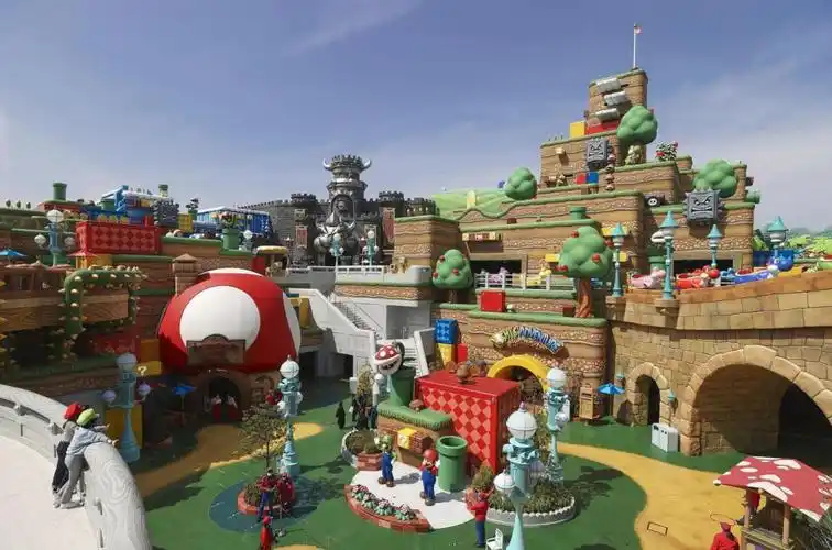 大阪环球影城基于 " 超级马里奥兄弟 " 系列 ip 的 " 超级任天堂世界