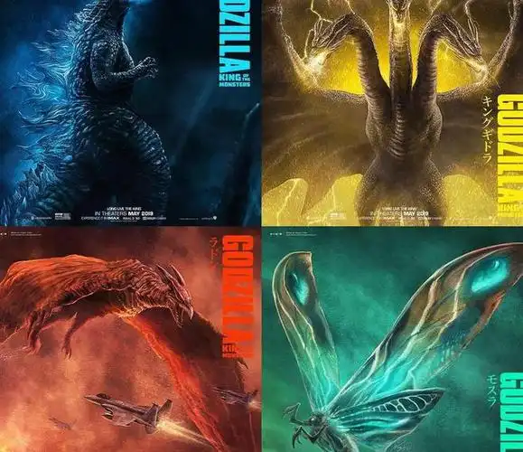 哥斯拉2:怪兽之王,17只泰坦巨兽都出现了哪些?