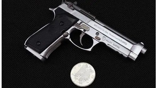 元旦礼物全金属大号合金帝国模型berettam92a11205不可发射大号92式枪