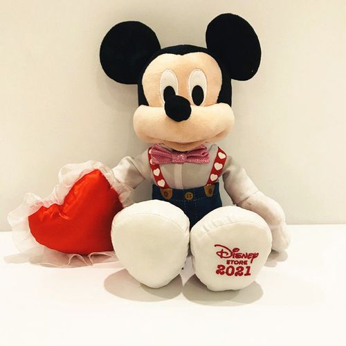 原单尾货 迪s尼米奇米老鼠2021新版毛绒公仔布偶娃娃儿童成人礼物
