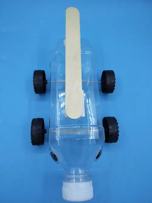 自制水陆两栖车风力小船科技小制作材料小发明手工科技废品利用 飞机