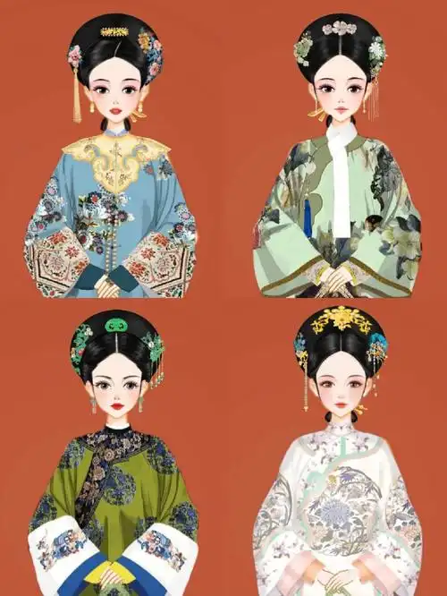 彩虹堂如懿同款旗头造型