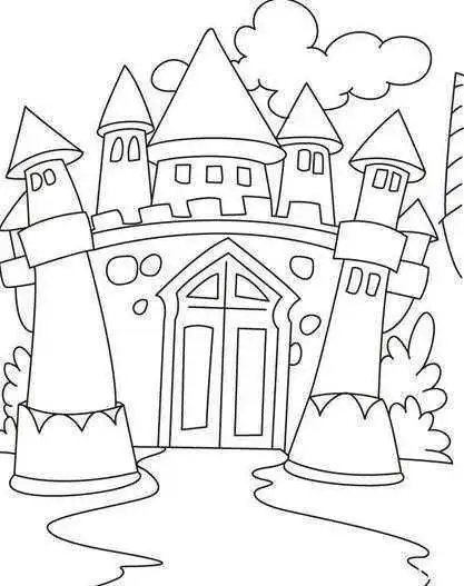 房子主题画简笔画集 简笔画图片大全-普车都