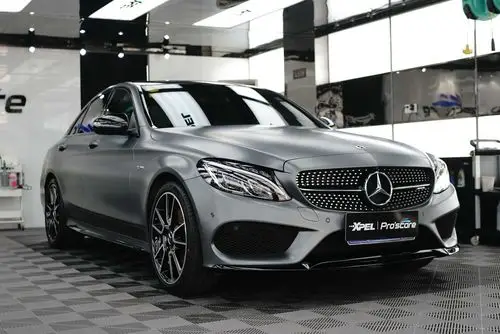 奔驰c43装贴xpelmatte哑光系列漆面保护膜南京宝卡