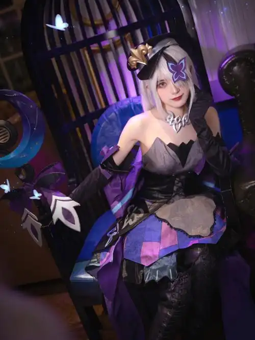 王昭君cos墨月莲吟王者荣耀