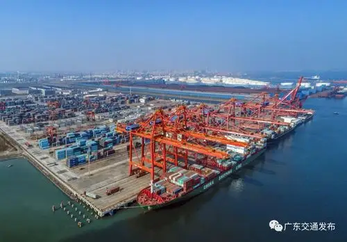 湛江港开通湛江黄埔粤港澳大湾区快线