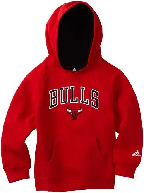 nba 芝加哥公牛队套头连帽衫 – r26 °c8ebu 男孩 红色 5/6