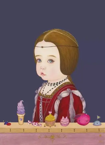 想去游乐园的蒙娜丽莎……90后女孩重塑名画萌翻众生