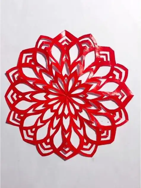 剪窗花手工简单又漂亮儿童