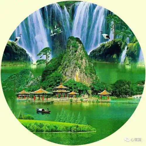 40张人间仙境微信头像