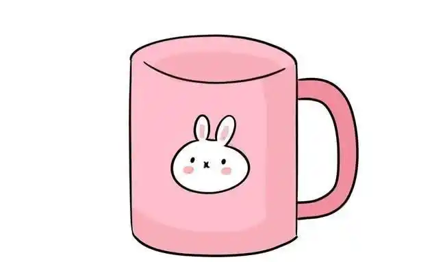 水杯简笔画可爱(可爱的杯子简笔画图解)