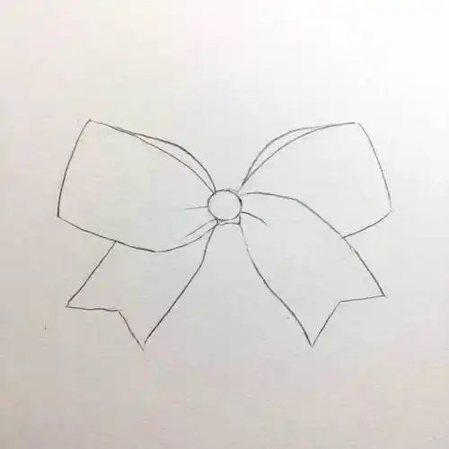 手绘简单小物件~~蝴蝶结