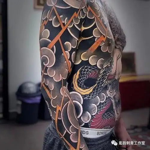 《传统》——日式老传统纹身刺青