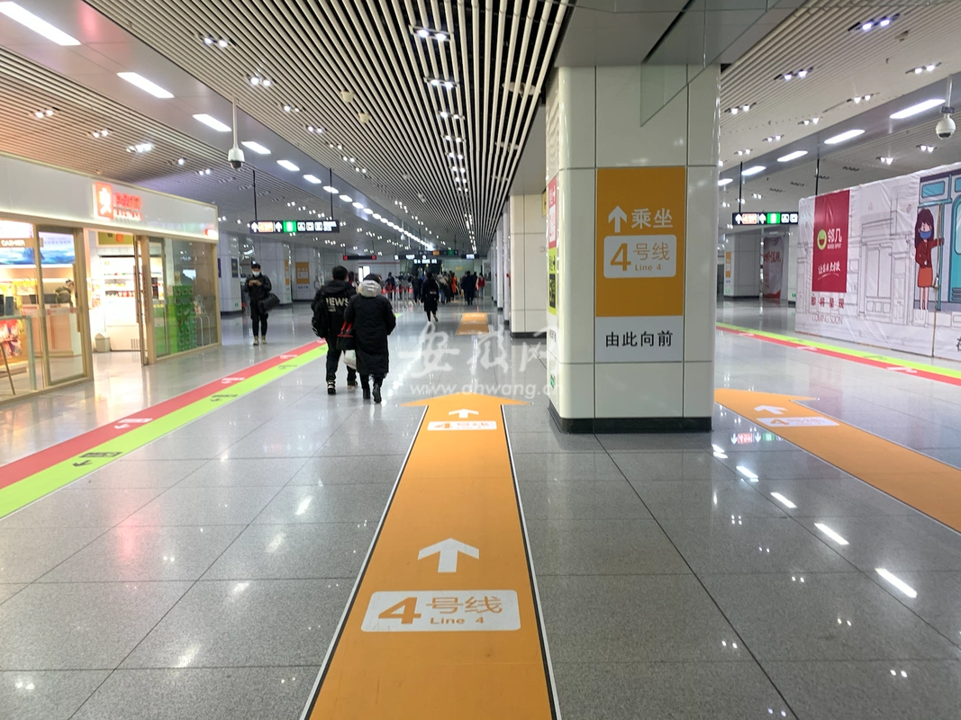 换乘时这些要注意合肥地铁4号线试乘首日记者分享换乘体验
