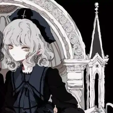 黑暗系闺蜜双人头像 闺蜜头像图片大全 -【爱个性】